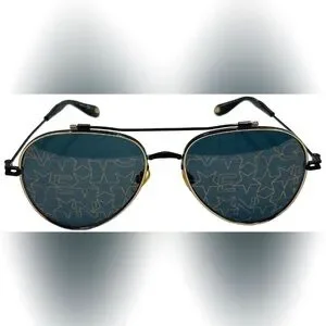 Givenchy Monogram Sunglasses W/Case Givenchy Sunglasses Eyeglasses Large Black Hard Case w  main image 3